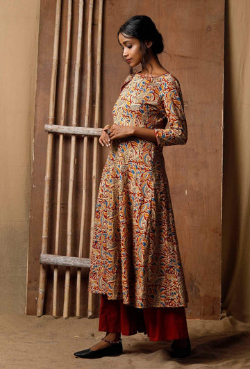 Kalamkari Cotton Kurta